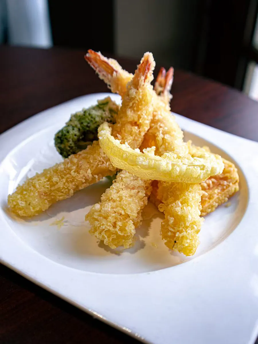 Shrimp Tempura Platter at Duo Modern Japanese Cuisine & Hibachi，a Japanese Restaurant in Saratoga Springs