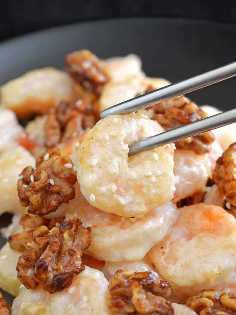 Honey Walnut Shrimp at Duo Modern Japanese Cuisine & Hibachi，a Japanese Restaurant in Saratoga Springs